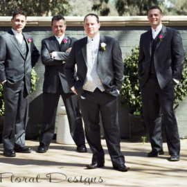 grooms buttonholes